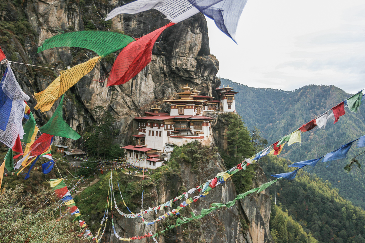 Taktshang klooster in Bhutan